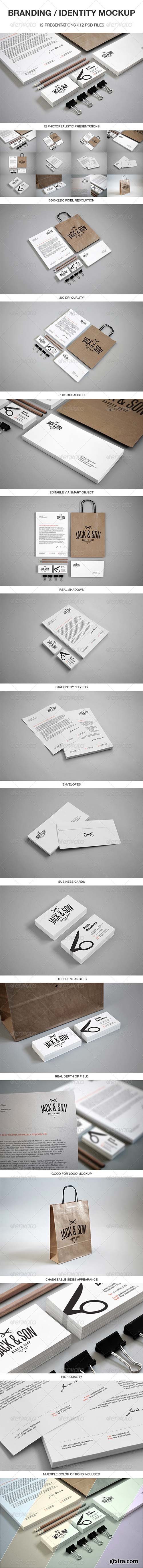 GraphicRiver - Branding / Identity Mockup 4239103