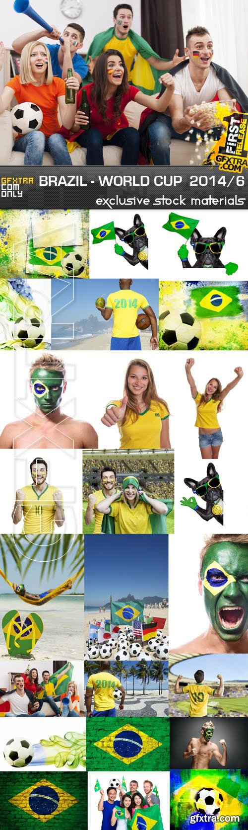 Brazil - FIFA World Cup 2014 vol.6, 25xUHQ JPEG