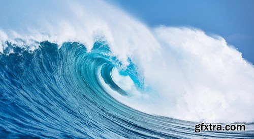 Stock Photos - Big wave of the sea, 25xJPG