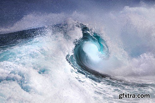 Stock Photos - Big wave of the sea, 25xJPG