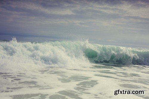 Stock Photos - Big wave of the sea, 25xJPG