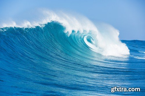 Stock Photos - Big wave of the sea, 25xJPG