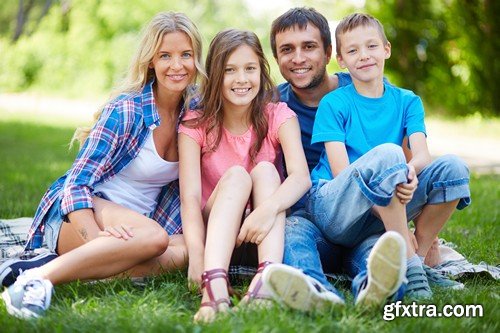 Stock Photos - Family, 25xJPG