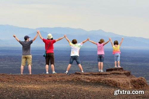 Stock Photos - Family, 25xJPG