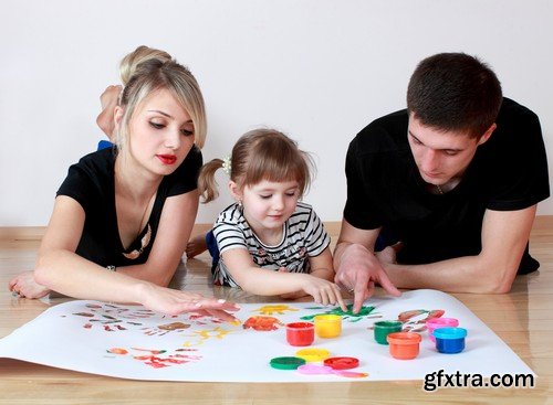 Stock Photos - Family, 25xJPG