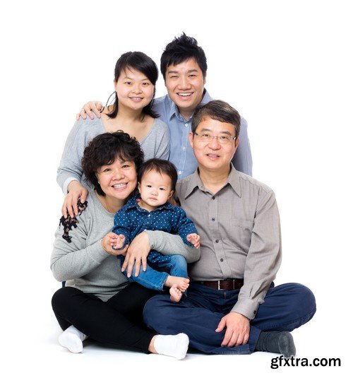 Stock Photos - Family, 25xJPG