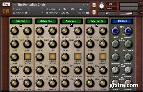 Hideaway Studio The Pentodian Resonator Choir KONTAKT