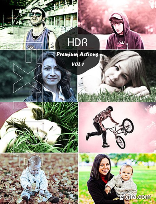 Premium HDR Actions Vol 1