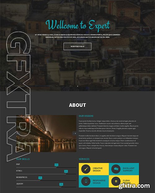 Onepage Parallax Responsive HTML Theme