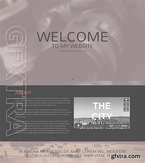 Phographer One Page Parallax Template