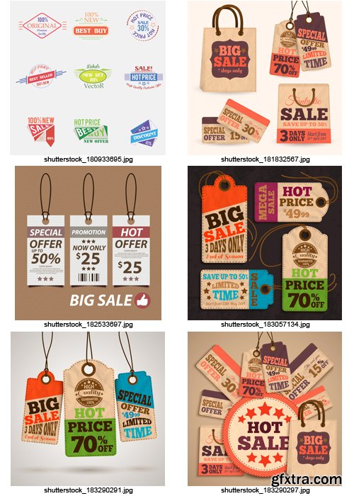 Amazing SS - Sale Tags 6, 25xEPS