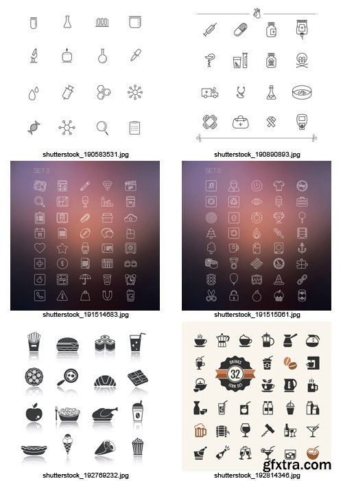 Amazing SS - Simple Icons 4, 25xEPS