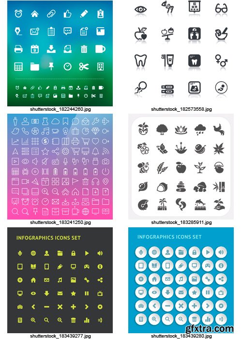 Amazing SS - Simple Icons 4, 25xEPS