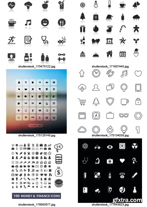 Amazing SS - Simple Icons 4, 25xEPS