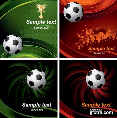 Stock Vectors - Football, soccer 4, 47xEPS