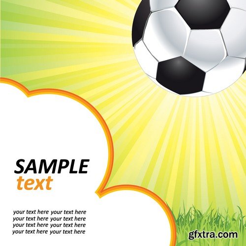 Stock Vectors - Football, soccer 4, 47xEPS