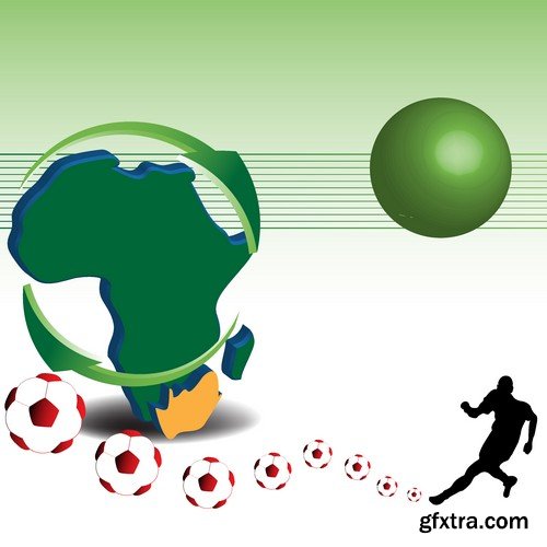 Stock Vectors - Football, soccer 4, 47xEPS