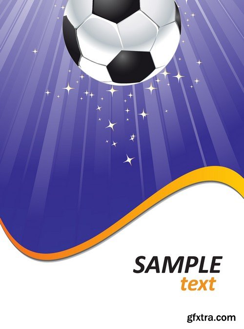 Stock Vectors - Football, soccer 4, 47xEPS