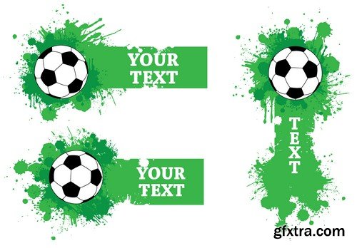 Stock Vectors - Football, soccer 4, 47xEPS