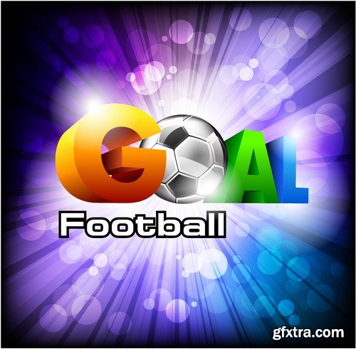 Stock Vectors - Football, soccer 4, 47xEPS