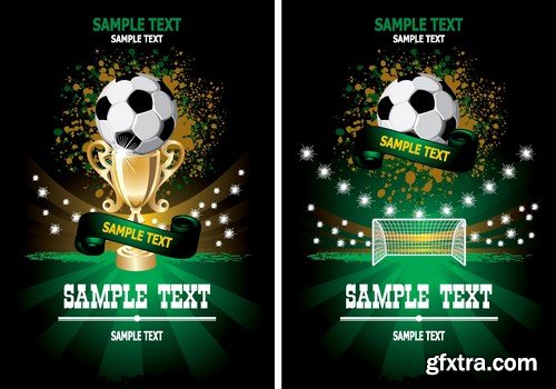 Stock Vectors - Football, soccer 4, 47xEPS