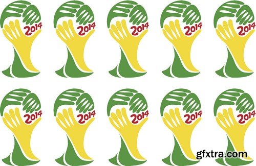 Stock Vectors - Football, soccer 3, 45xEPS