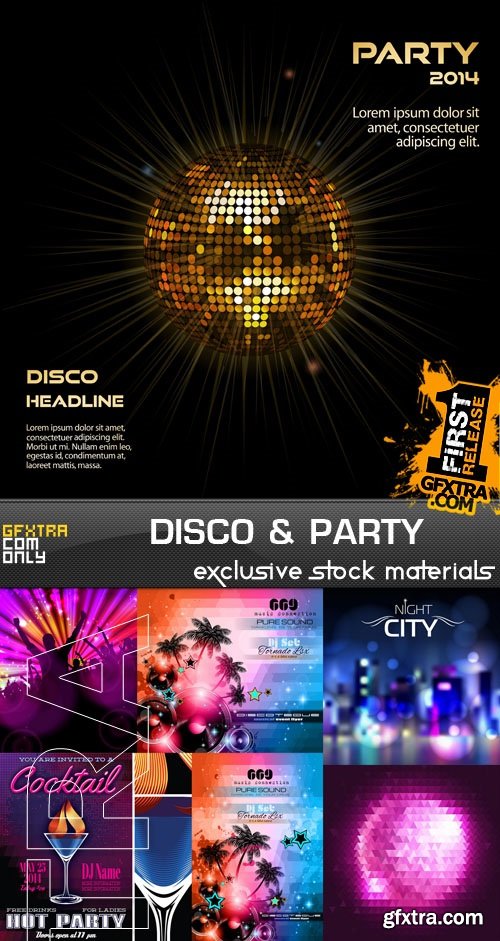 Disco and Party, 25xEPS