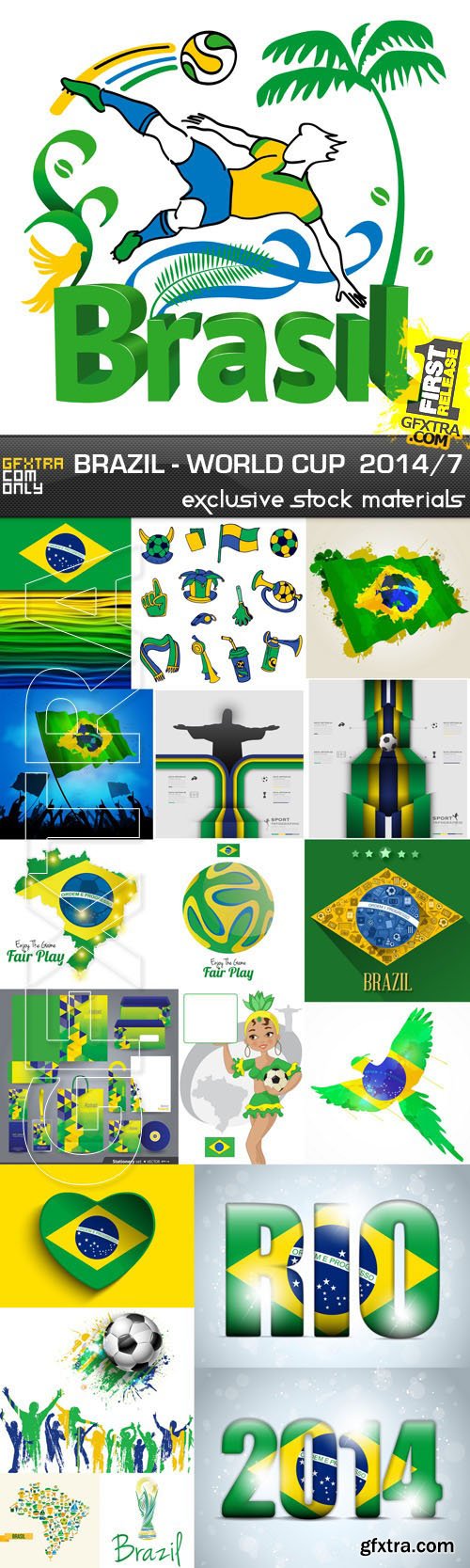 Brazil - FIFA World Cup 2014 vol.7, 25xEPS