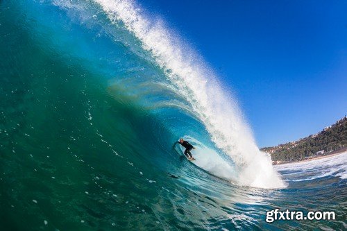 Stock Photos - Surfer, 25xJPG