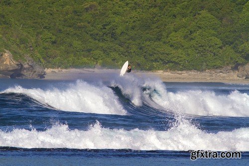 Stock Photos - Surfer, 25xJPG