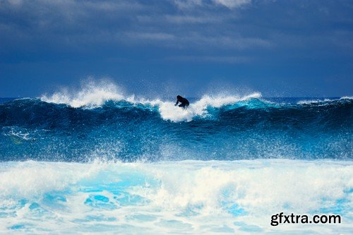 Stock Photos - Surfer, 25xJPG