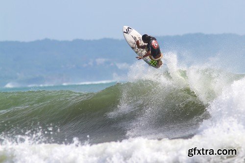 Stock Photos - Surfer, 25xJPG