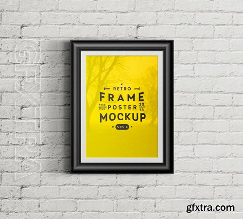 Poster Frame Mockup Vol6