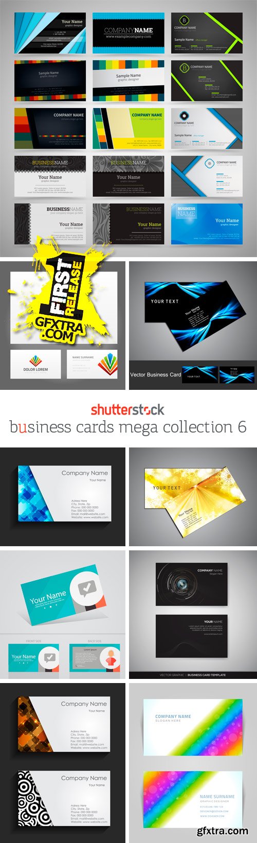 Amazing SS - Business Cards Mega Collection 6, 25xEPS