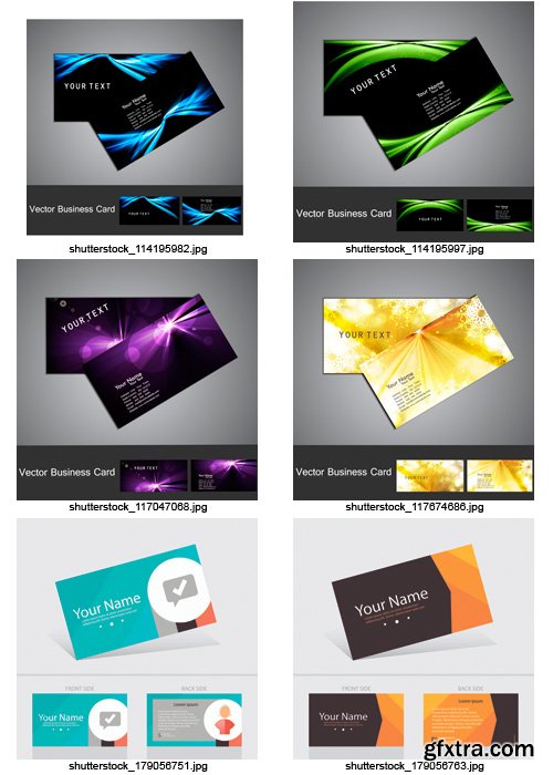 Amazing SS - Business Cards Mega Collection 6, 25xEPS