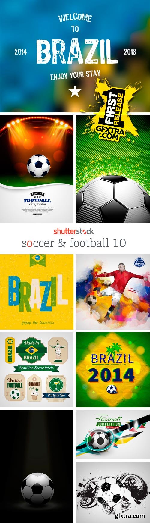 Amazing SS - Soccer & Football 10, 25xEPS