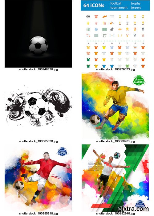 Amazing SS - Soccer & Football 10, 25xEPS