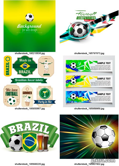 Amazing SS - Soccer & Football 10, 25xEPS