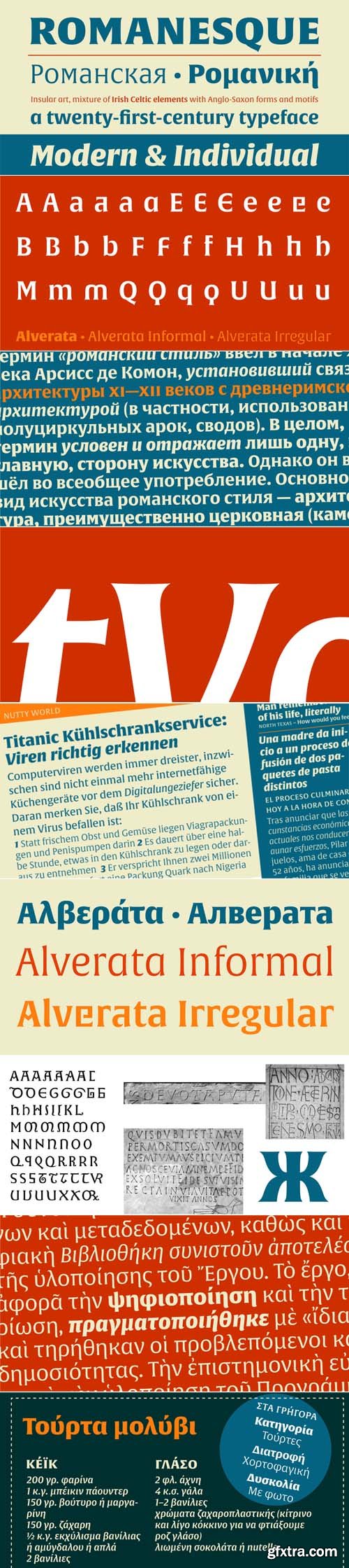 Alverata PE - 24 Fonts for $1159