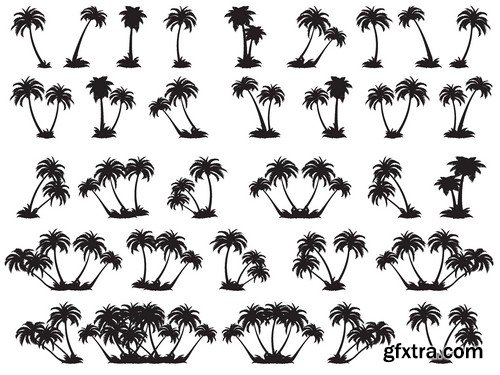 Stock Vectors - Tree 2, 25xEPS