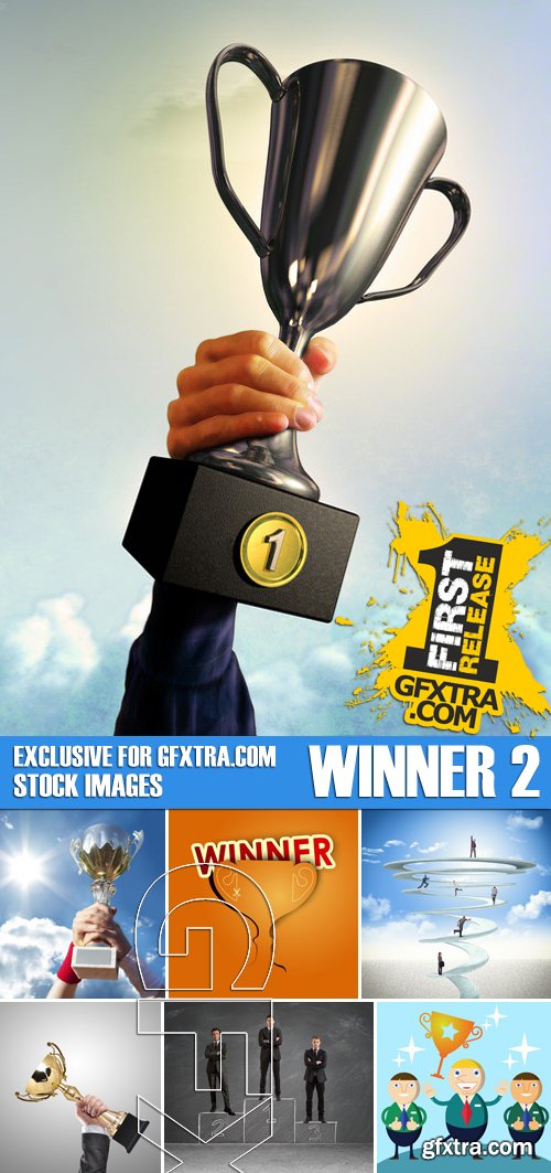 Stock Photos - Winner 2, 9xEPS 16xJPG