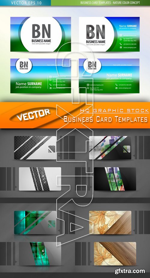 Stock Vector - Business Card Templates