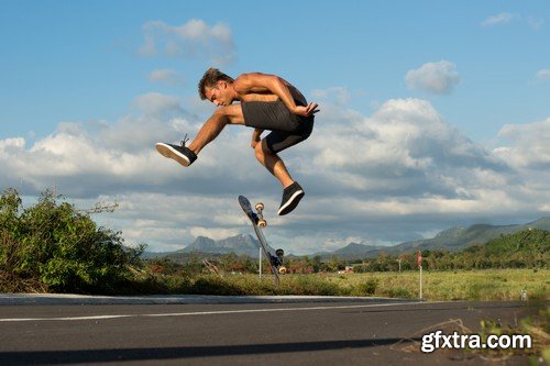 Stock Photos - Skateboards, 25xJPG