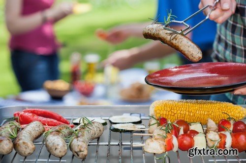 Stock Photos - Picnic, outing, family, 25xJPG