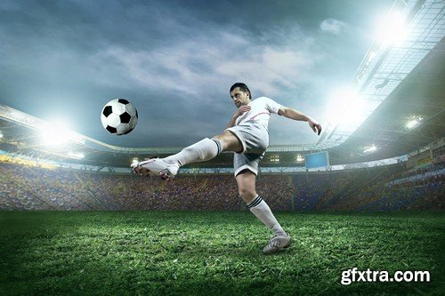 Stock Photos - Football, soccer 7, 25xJPG