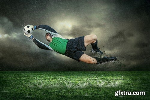 Stock Photos - Football, soccer 7, 25xJPG