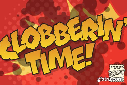 Clobberin Time - Both Fonts for $39