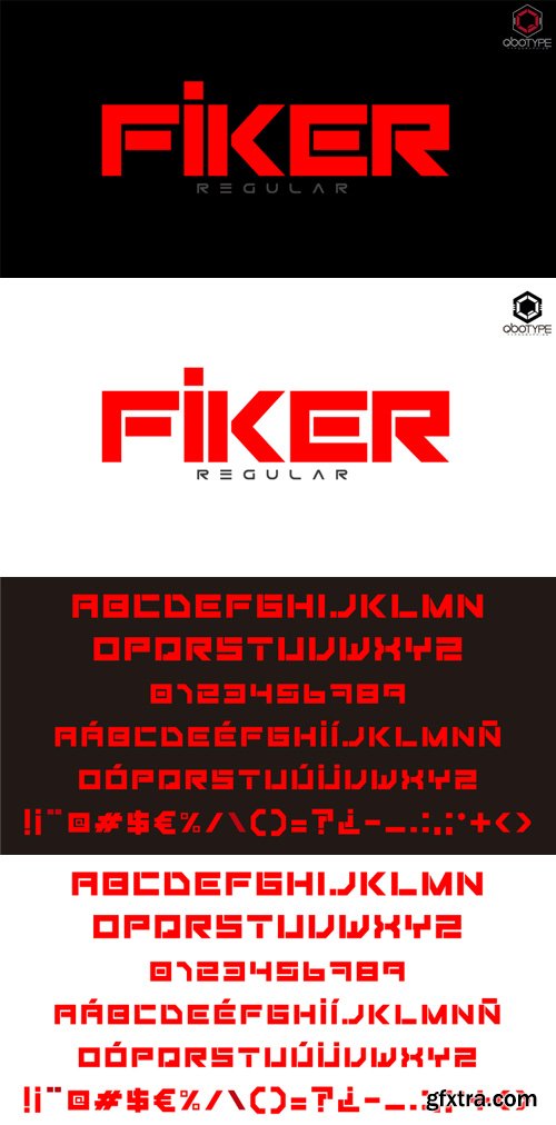 Fiker - 1 Font for $20