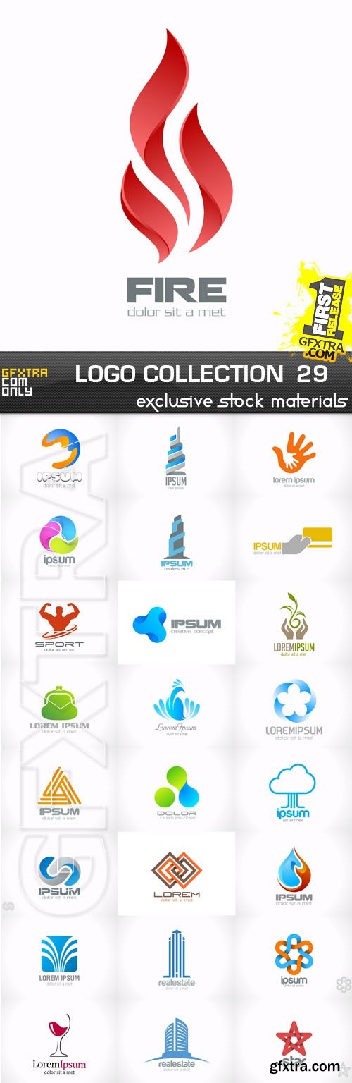 Collection of Logos vol.29, 25xEPS