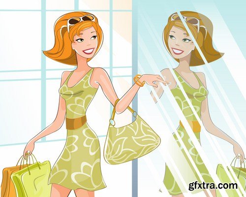 Girl Illustration - 25 Vector